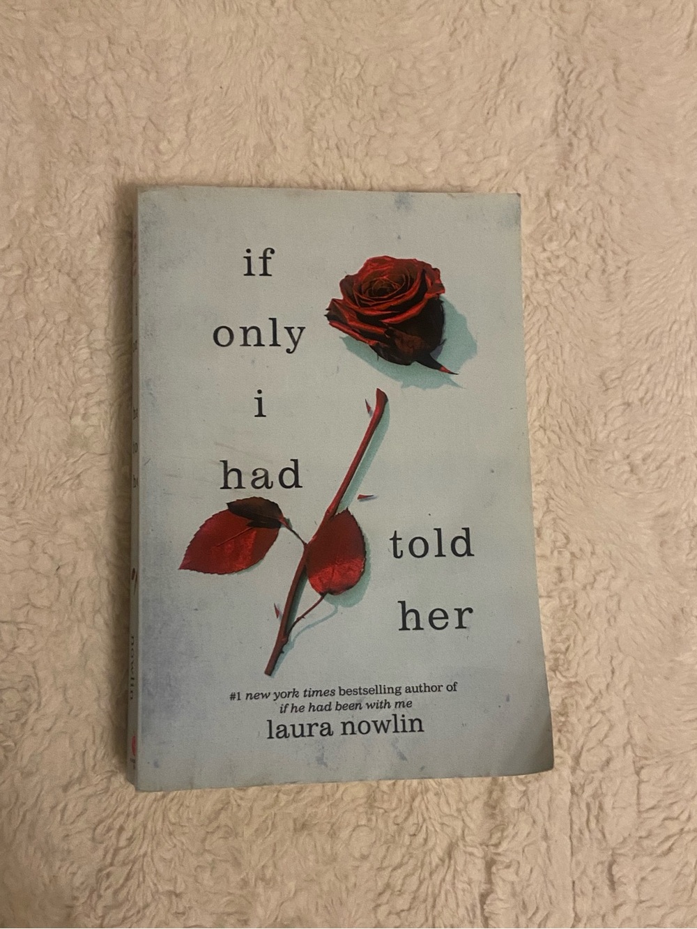 "If Only I Had Told Her" - Red Rose Cover